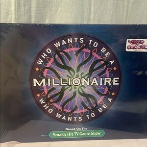 Who Wants to Be a Millionaire Board Game new unopened 2000